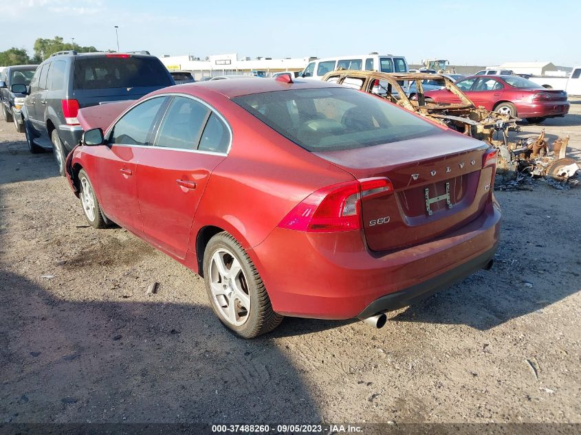 2012 Volvo S60 T5 VIN: YV1622FSXC2118407 Lot: 37488260