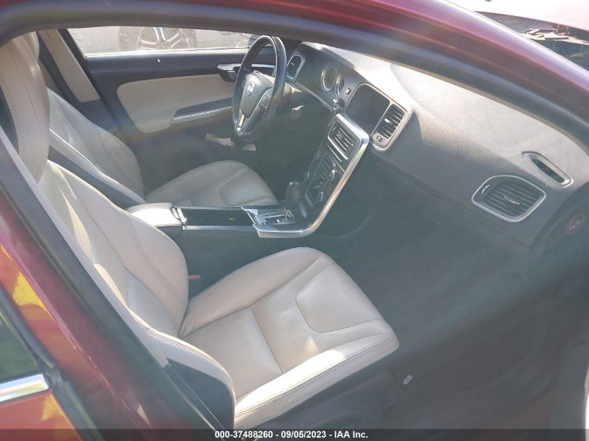 2012 Volvo S60 T5 VIN: YV1622FSXC2118407 Lot: 37488260