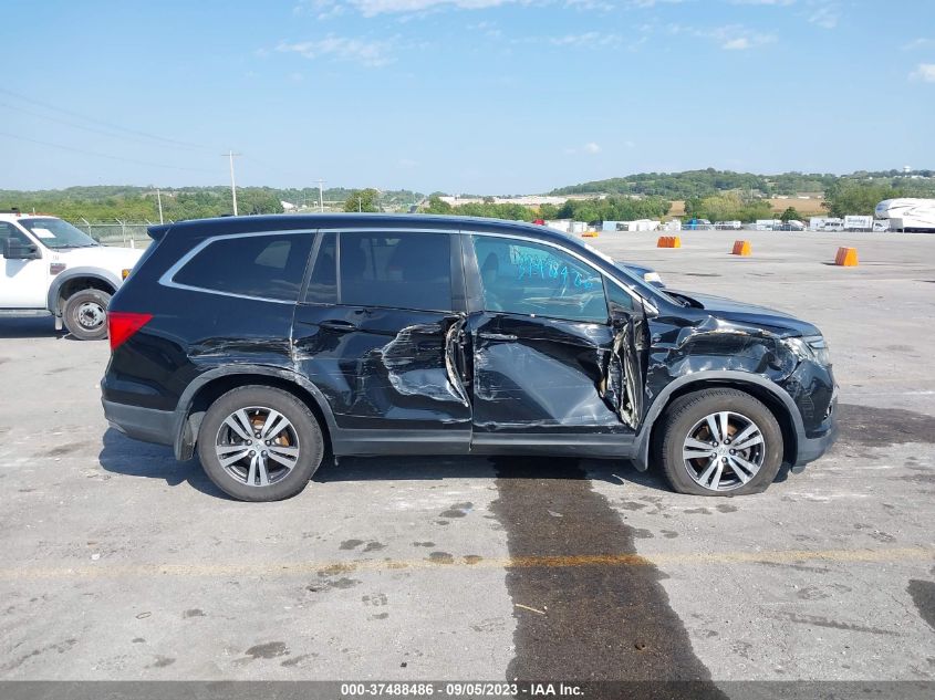 2016 Honda Pilot Ex-L VIN: 5FNYF6H81GB081410 Lot: 37488486