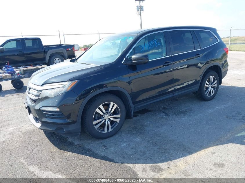 2016 Honda Pilot Ex-L VIN: 5FNYF6H81GB081410 Lot: 37488486