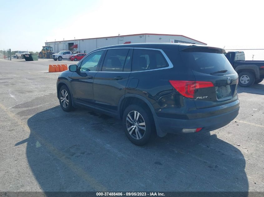 2016 Honda Pilot Ex-L VIN: 5FNYF6H81GB081410 Lot: 37488486