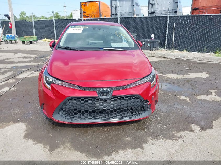 2020 Toyota Corolla Le VIN: JTDEPRAE9LJ035604 Lot: 37488664