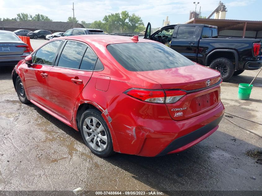 2020 Toyota Corolla Le VIN: JTDEPRAE9LJ035604 Lot: 37488664