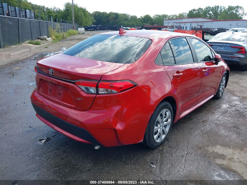 2020 Toyota Corolla Le VIN: JTDEPRAE9LJ035604 Lot: 37488664