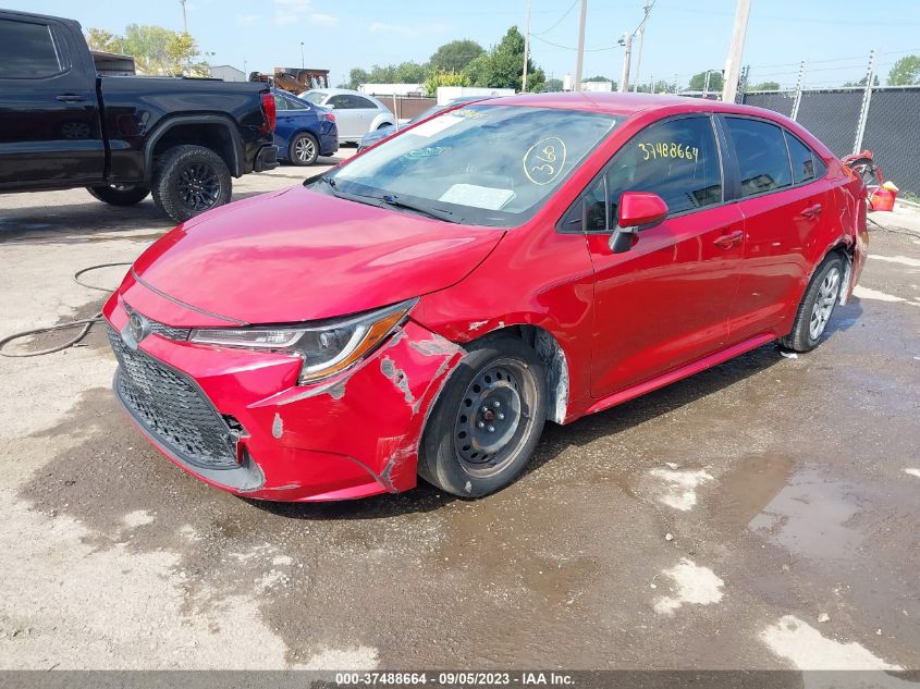 2020 Toyota Corolla Le VIN: JTDEPRAE9LJ035604 Lot: 37488664