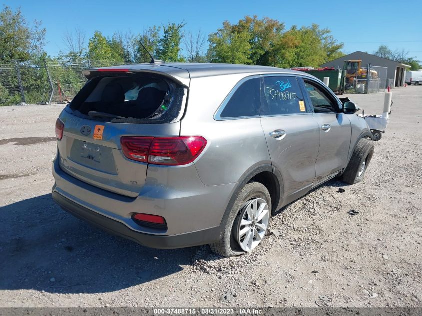 2019 Kia Sorento Lx VIN: 5XYPG4A31KG522885 Lot: 37488715