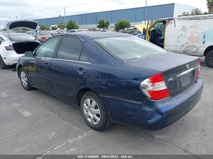 2003 Toyota Camry Le VIN: 4T1BE32K73U168222 Lot: 37489628