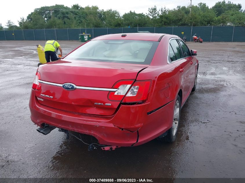 2010 Ford Taurus Sel VIN: 1FAHP2HW4AG119784 Lot: 37489888