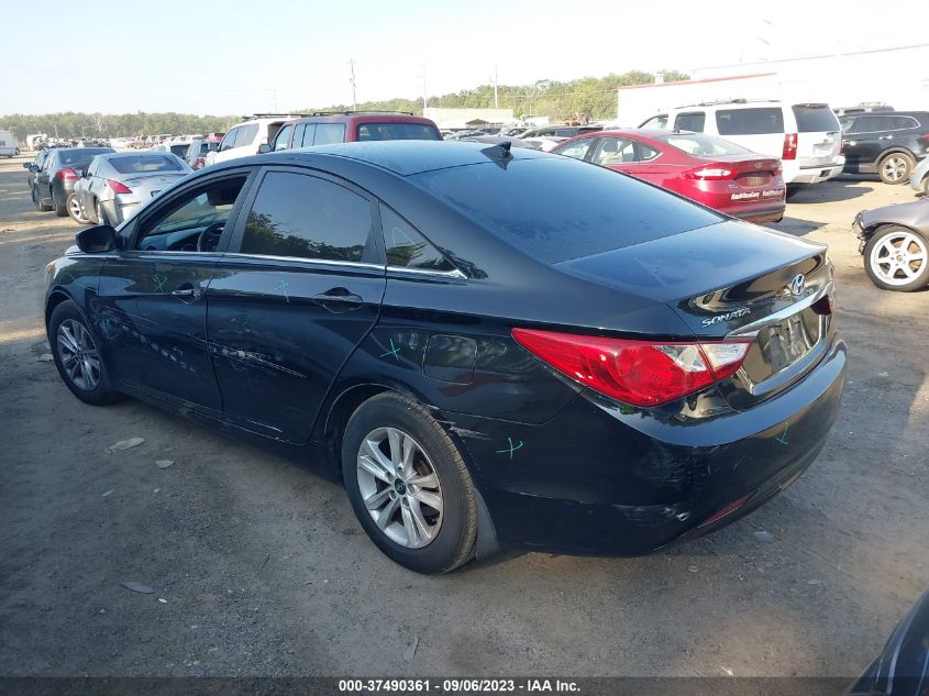 2013 Hyundai Sonata Gls VIN: 5NPEB4AC5DH783373 Lot: 37490361