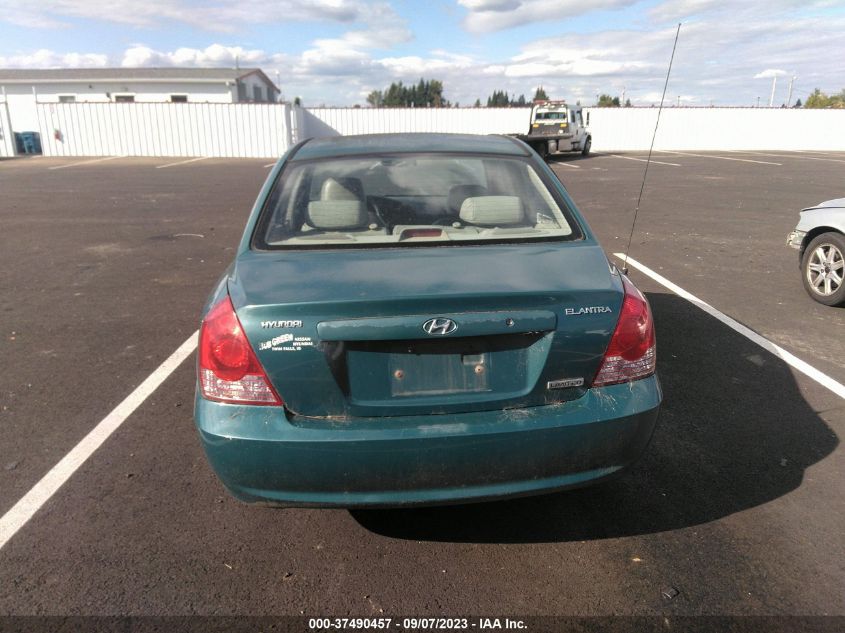 2006 Hyundai Elantra Limited/Gls VIN: KMHDN46D16U284255 Lot: 37490457