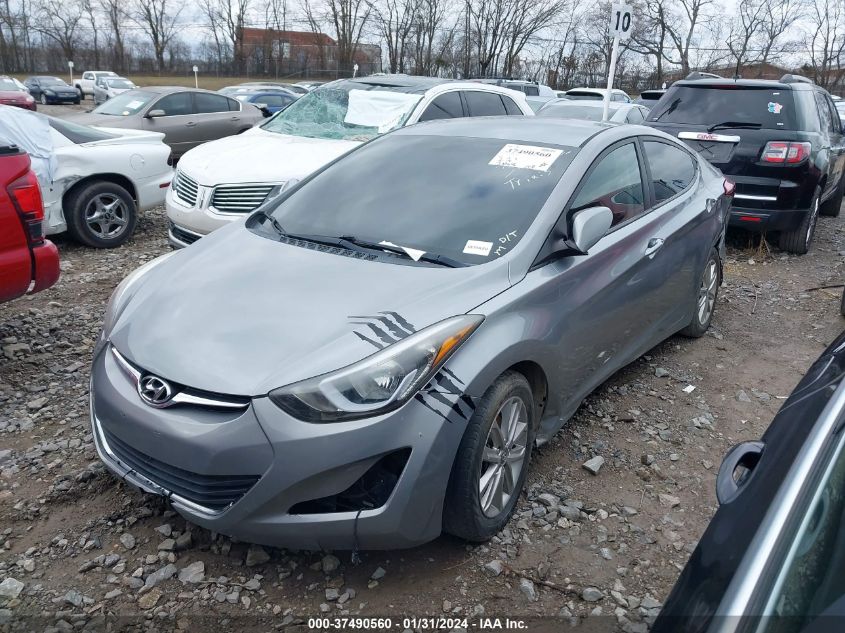 2015 Hyundai Elantra Se (Ulsan Plant) VIN: KMHDH4AE3FU420702 Lot: 37490560