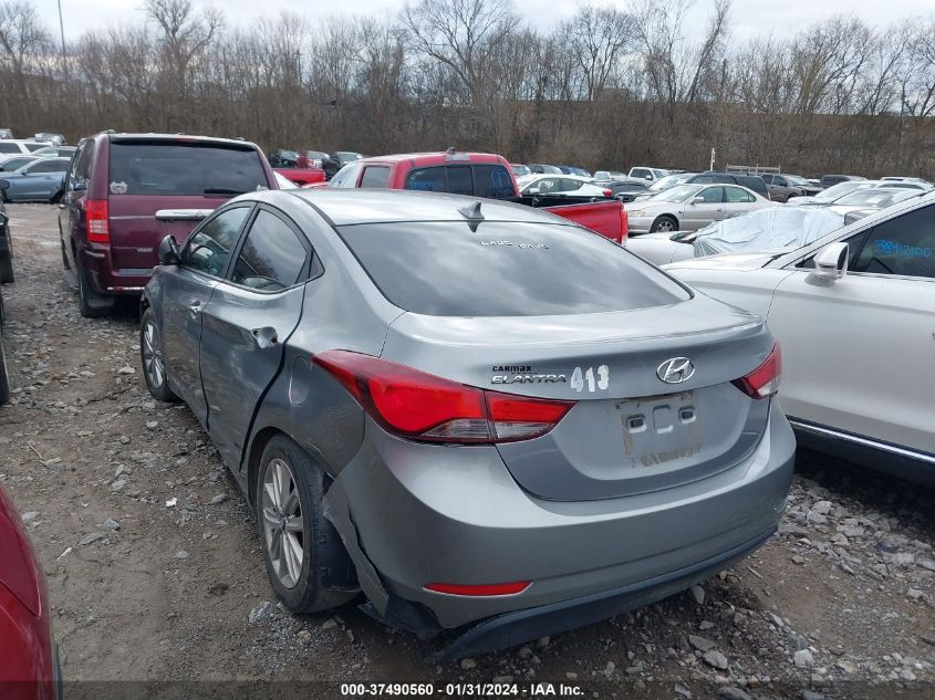 2015 Hyundai Elantra Se (Ulsan Plant) VIN: KMHDH4AE3FU420702 Lot: 37490560