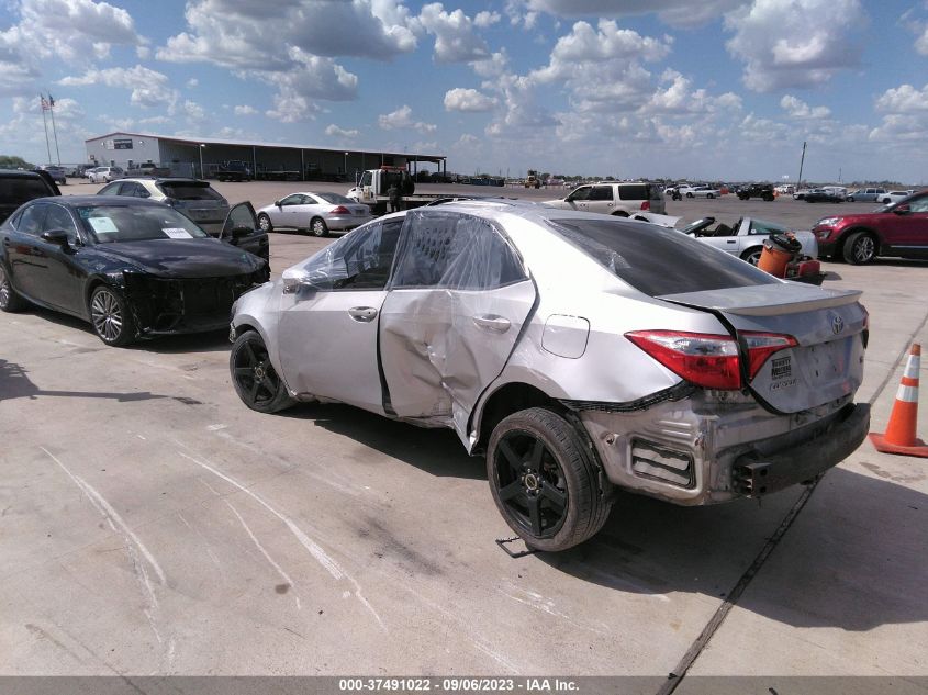 2014 Toyota Corolla S Plus VIN: 2T1BURHE8EC051437 Lot: 37491022