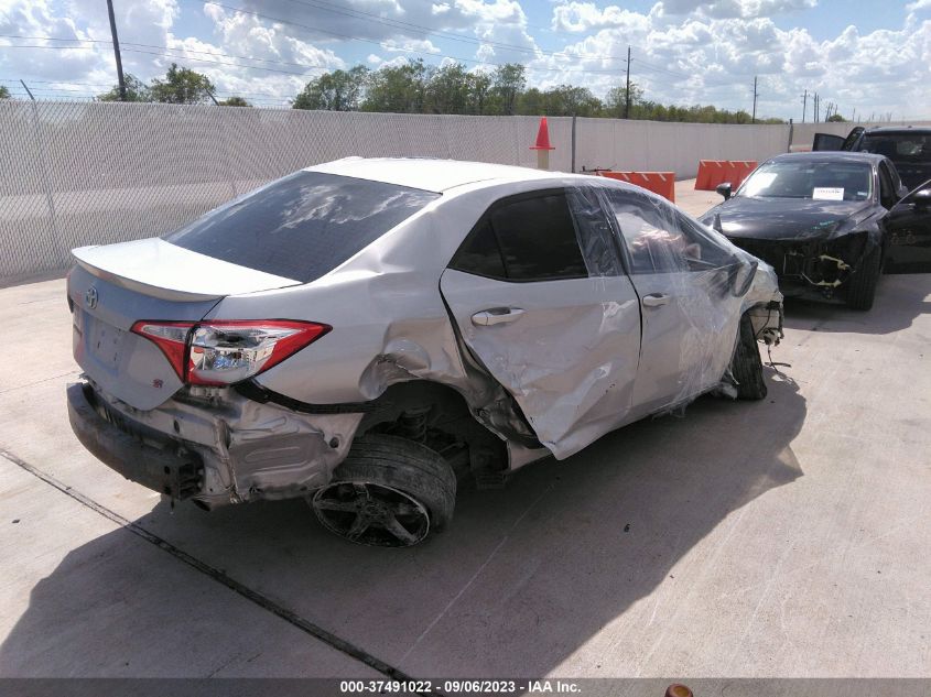 2014 Toyota Corolla S Plus VIN: 2T1BURHE8EC051437 Lot: 37491022