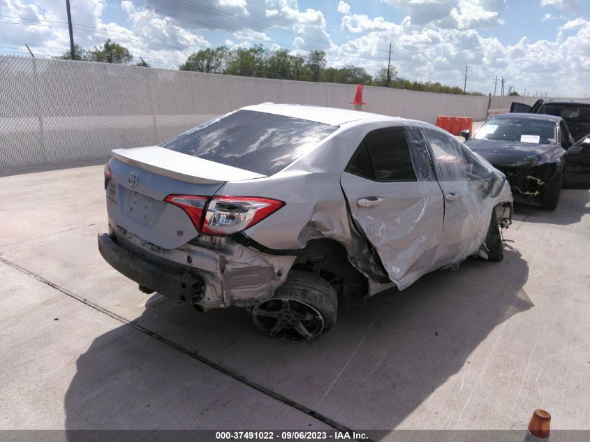 2014 Toyota Corolla S Plus VIN: 2T1BURHE8EC051437 Lot: 37491022