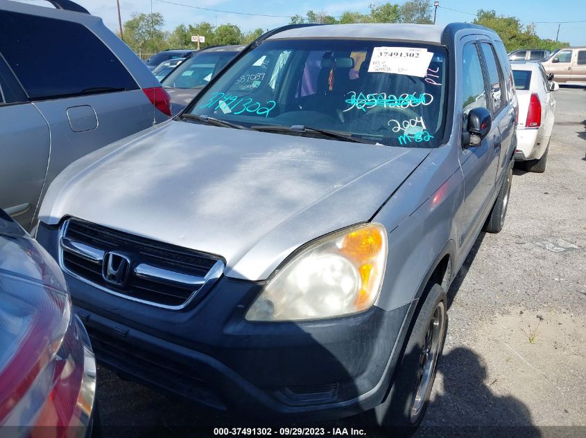 2004 Honda Cr-V Lx VIN: SHSRD68474U208575 Lot: 37491302