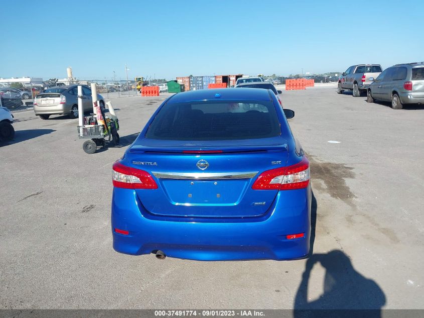 2014 Nissan Sentra Sr VIN: 3N1AB7AP8EY278065 Lot: 37491774