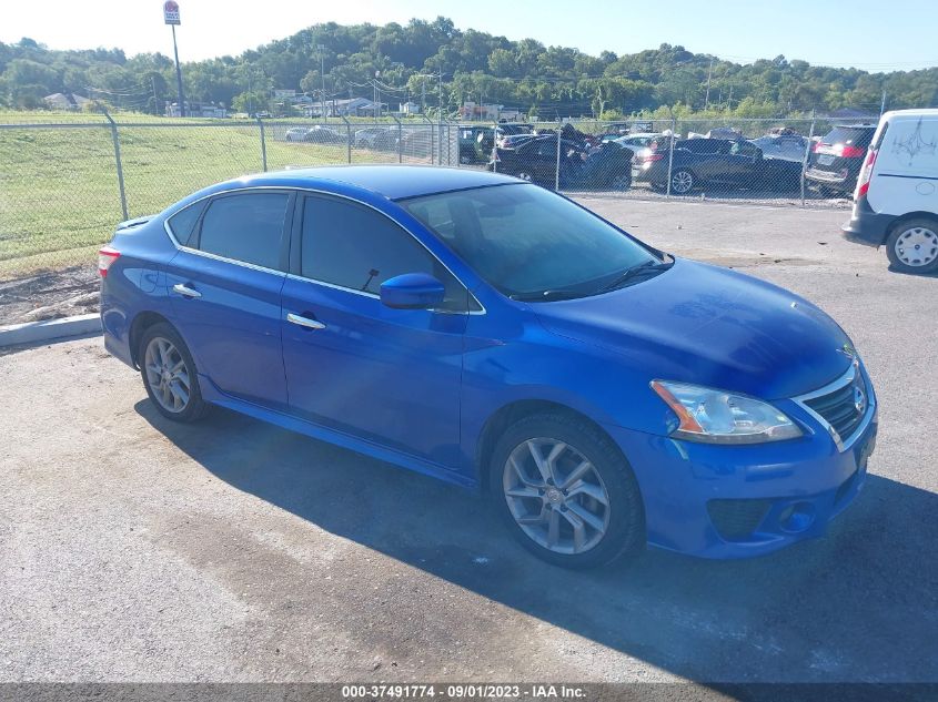 2014 Nissan Sentra Sr VIN: 3N1AB7AP8EY278065 Lot: 37491774