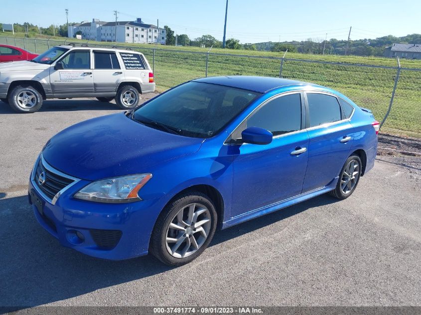 2014 Nissan Sentra Sr VIN: 3N1AB7AP8EY278065 Lot: 37491774