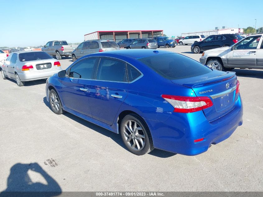 2014 Nissan Sentra Sr VIN: 3N1AB7AP8EY278065 Lot: 37491774