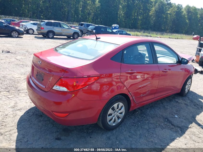 2016 Hyundai Accent Se VIN: KMHCT4AE2GU075397 Lot: 37492158