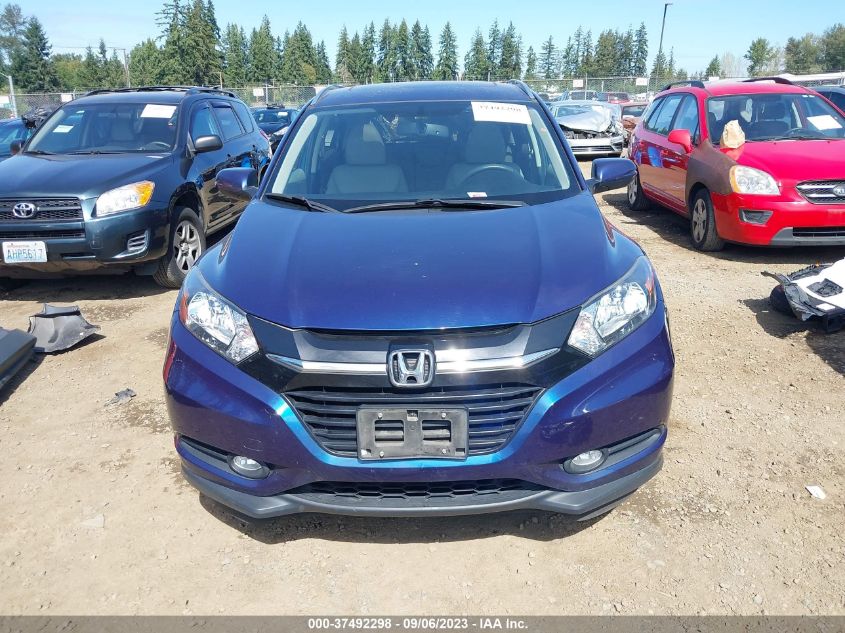 2017 Honda Hr-V Ex-L VIN: 3CZRU6H74HM718346 Lot: 37492298