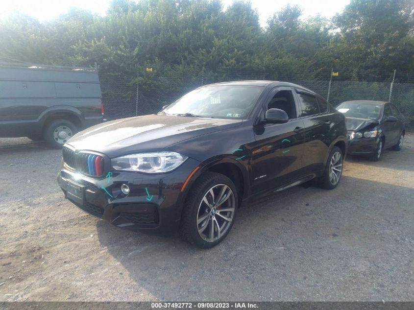 VIN 5UXKU2C56G0N80122 2016 BMW X6, Xdrive35I no.2