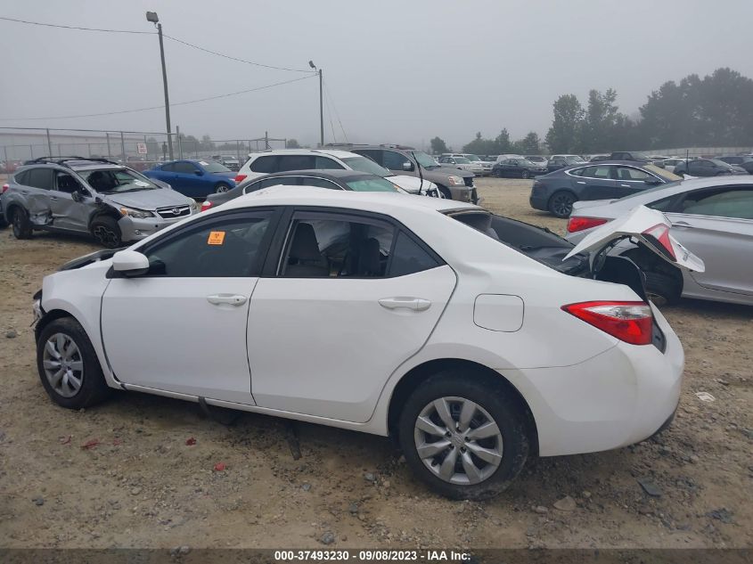 2015 Toyota Corolla Le VIN: 2T1BURHE1FC477391 Lot: 37493230