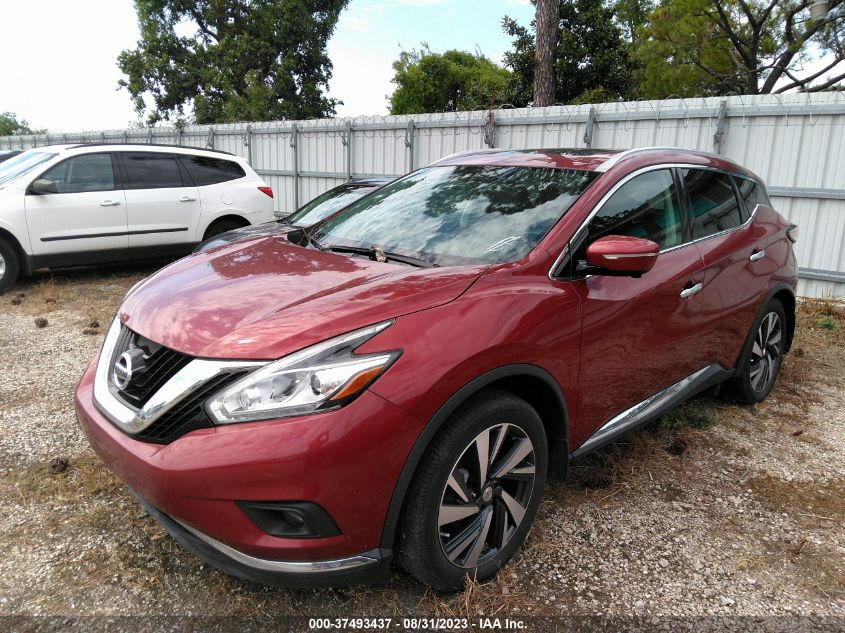 2015 Nissan Murano Platinum VIN: 5N1AZ2MH5FN235507 Lot: 37493437