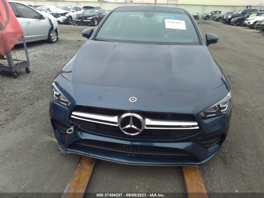 W1K5J5BB9NN302420 2022 Mercedes-Benz Amg Cla 35