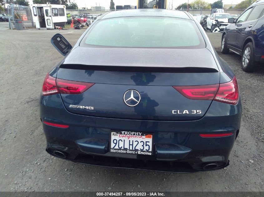 W1K5J5BB9NN302420 2022 Mercedes-Benz Amg Cla 35