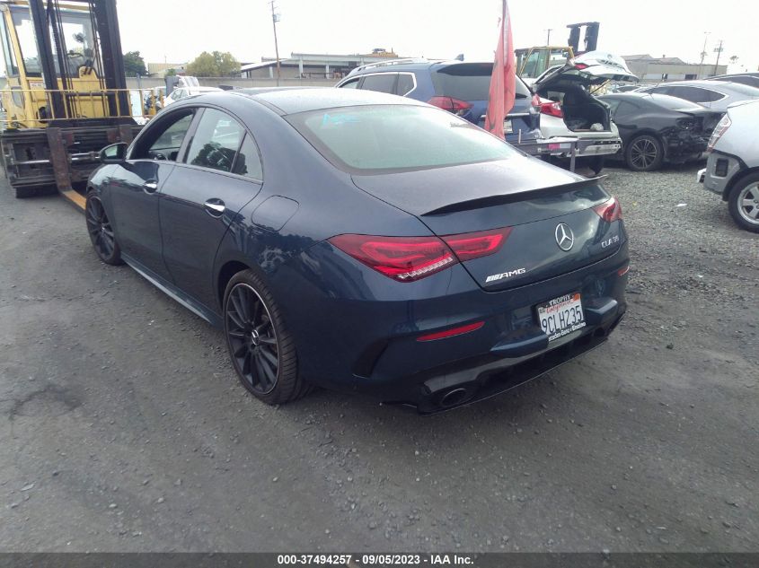 W1K5J5BB9NN302420 2022 Mercedes-Benz Amg Cla 35