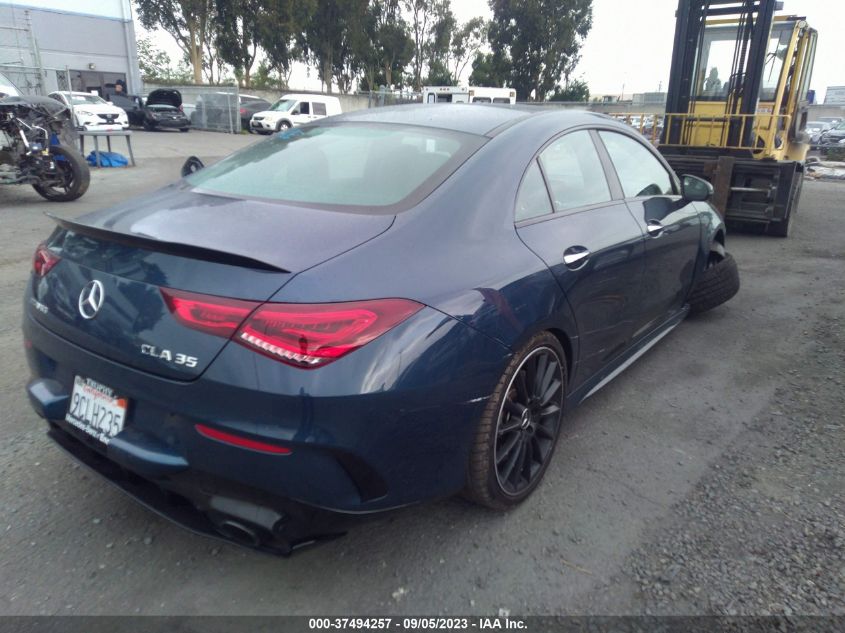 W1K5J5BB9NN302420 2022 Mercedes-Benz Amg Cla 35