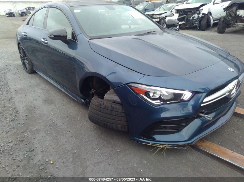 W1K5J5BB9NN302420 2022 Mercedes-Benz Amg Cla 35