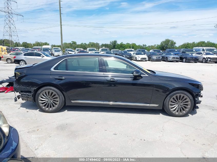 2019 Genesis G90 3.3T Premium VIN: KMTF34JA0KU058560 Lot: 37494432