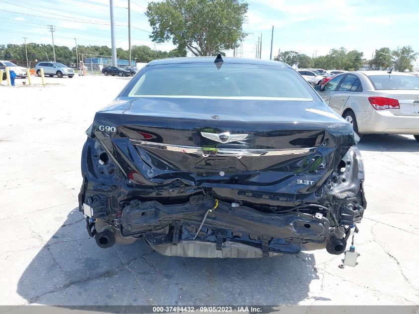 2019 Genesis G90 3.3T Premium VIN: KMTF34JA0KU058560 Lot: 37494432