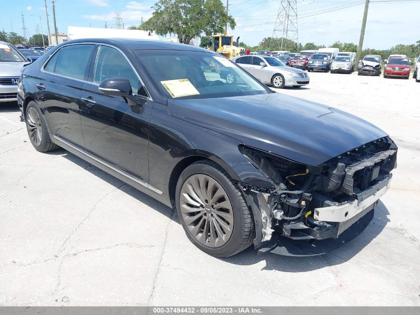 2019 Genesis G90 3.3T Premium VIN: KMTF34JA0KU058560 Lot: 37494432