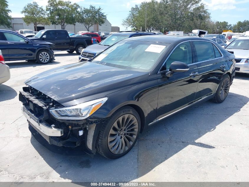 2019 Genesis G90 3.3T Premium VIN: KMTF34JA0KU058560 Lot: 37494432