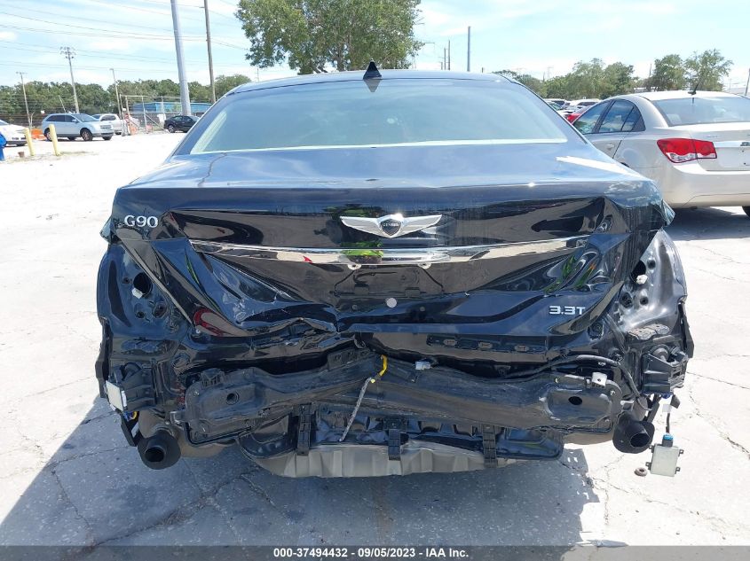 2019 Genesis G90 3.3T Premium VIN: KMTF34JA0KU058560 Lot: 37494432