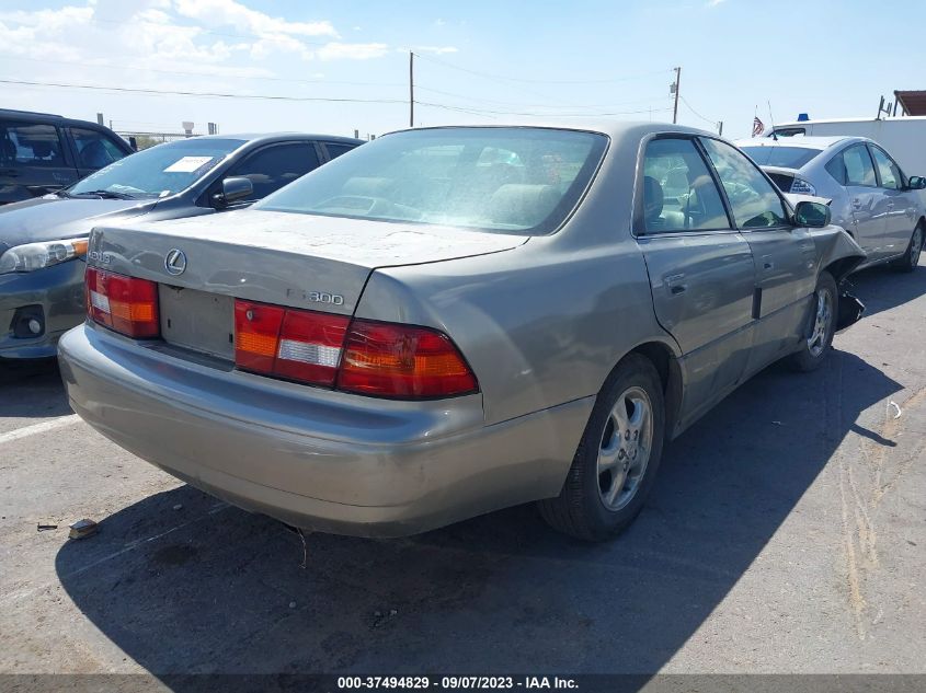 1997 Lexus Es 300 Luxury Sport Sdn Base (A4) VIN: JT8BF22GXV0065165 Lot: 37494829