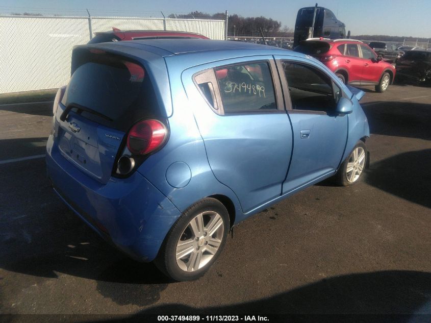 2014 Chevrolet Spark Ls Auto VIN: KL8CB6S98EC463167 Lot: 37494899