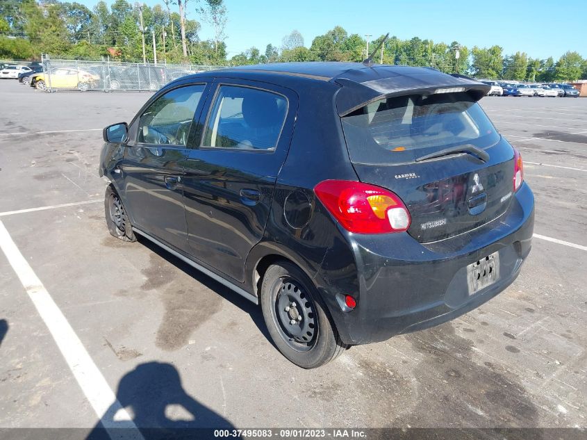 2015 Mitsubishi Mirage De/Rf VIN: ML32A3HJ4FH052605 Lot: 37495083