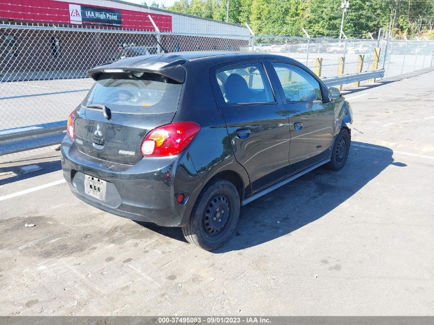 2015 Mitsubishi Mirage De/Rf VIN: ML32A3HJ4FH052605 Lot: 37495083