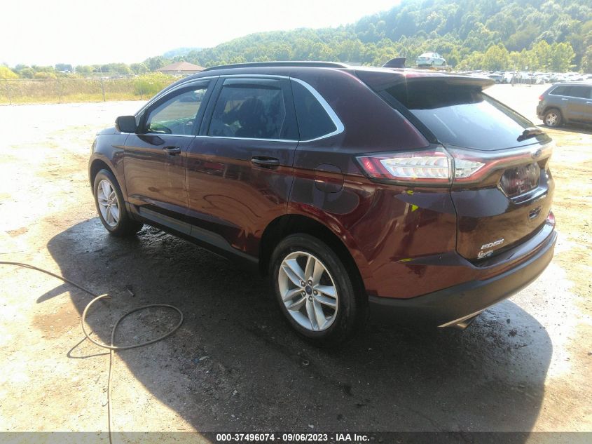 2018 Ford Edge Sel VIN: 2FMPK4J91JBB61031 Lot: 37496074