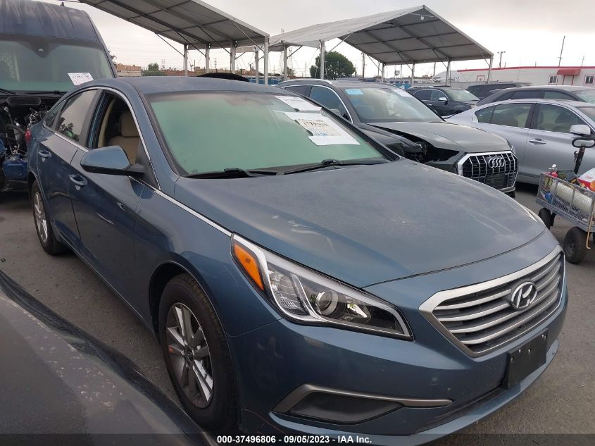 2017 Hyundai Sonata Se VIN: 5NPE24AF3HH565206 Lot: 39444101