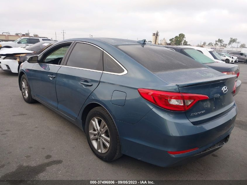 2017 Hyundai Sonata Se VIN: 5NPE24AF3HH565206 Lot: 39444101