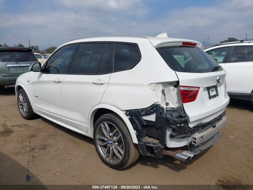 2016 BMW X3 VIN: 5UXWX9C55G0D89148