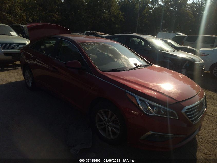 2015 Hyundai Sonata Se VIN: 5NPE24AF0FH208868 Lot: 37498503