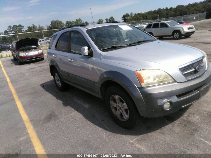 2004 Kia Sorento Ex/Lx VIN: KNDJD733945280145 Lot: 37499407