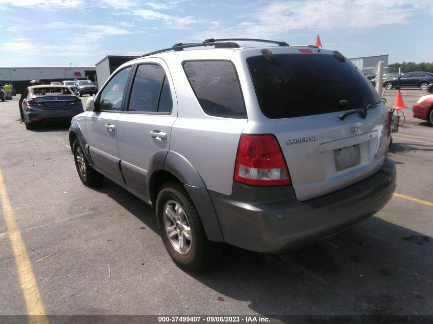 KNDJD733945280145 2004 Kia Sorento Ex/Lx